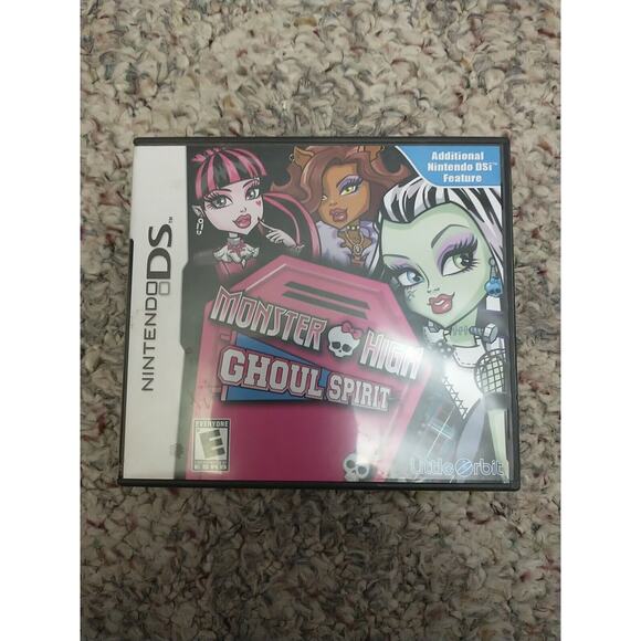 Nintendo DS - Monster High Ghoul Spirit Complete With Manual